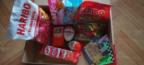 Paket süssigkeiten haribo - paket,