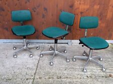 Vintage Bürostuhl Drehstuhl 70s Stuhl Retro Architektenstuhl Drabert 70er 1/3