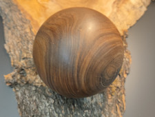 Deko Holzkugel Massivholz Alt