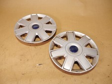 2x 13Zoll Radkappen Nabenkappe Nabendeckel original Ford 3S511130AA verschmutz