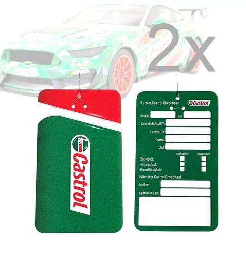 Castrol ölwechselanhänger - castrol,