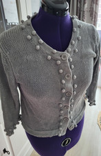 PRIIK 100% Leinen Strickjacke
