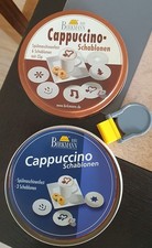 Cappuccino Schablonen von Birkmann 9 Stück mit Clip,  spülmaschinenfest