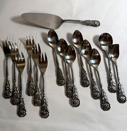 Tlg besteck set - besteck-set, silber