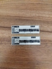 BPW Typenschild Schild