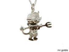 Anhänger Teufel Silber 925