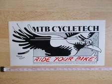 Aufkleber Radfahren - MTB