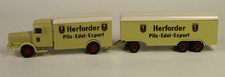 Büssing 8000 Herforder Pils Edel-Export, Brekina, 1:87, OVP, Grau, Selten!