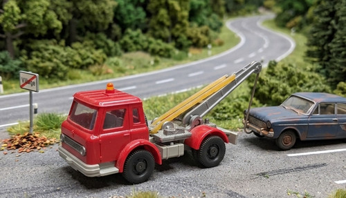 Wiking abschleppwagen rot - wiking,