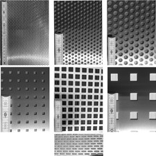 Lochblech 2 x 1 m aus