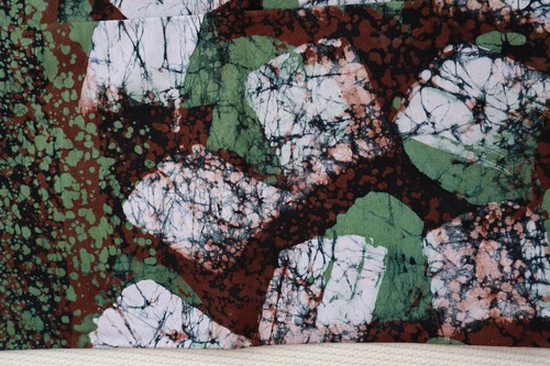 Handgemachter batikstoff aus - batikstoff,