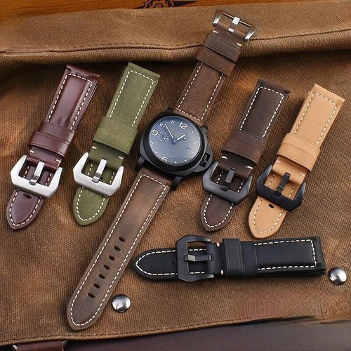 Echtleder uhrenarmband passend - uhrenarmband,