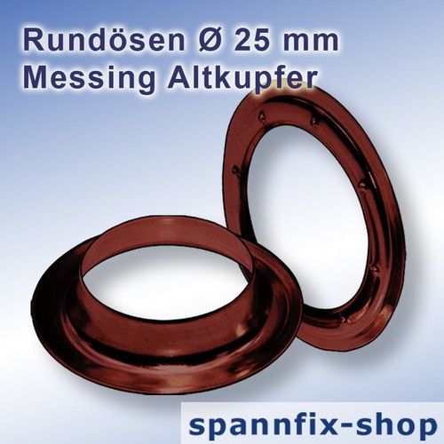 100 stück rundösen mm - stück, 25