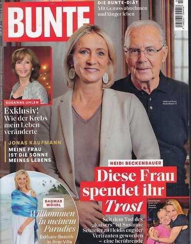Bunte franz beckenbauer annika - franz, beckenbauer,annika