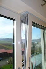 Kippfensterschutz, Fensterschutz, Fenstergitter, Acrylglas, transparent