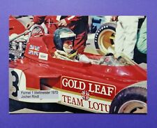 alte Postkarte Jochen Rindt