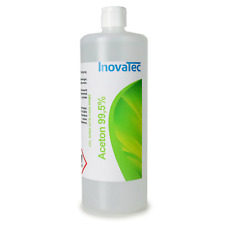 1L Aceton  Reiniger rein ≥ 99,5% Verdünner Lösungsmittel Entfetter InovaTec WP
