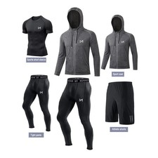 4er Herren Kompression Fitness