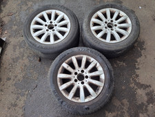 3x Mercedes-Benz E-Klasse W211 Alufelgen mit Winterreifen 225/55R16