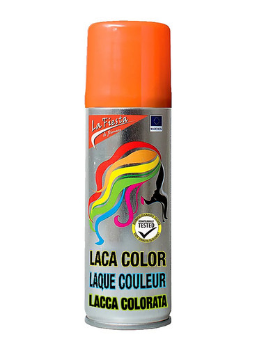 Haarspray haarfarbe orange - orange,