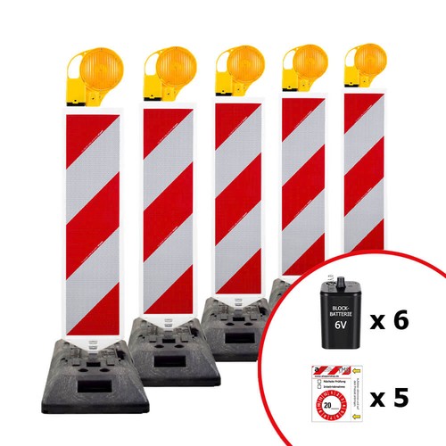 Bigpack leitbaken set - x, leitbaken-set