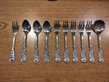 Besteckkonvolut Hildesheimer Rose Kaffeebesteck Rostfrei