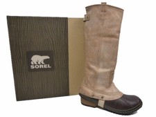 Sorel NL1903-286 Slimpack Riding Leder Stiefel Winterstiefel Boots Lederstiefel