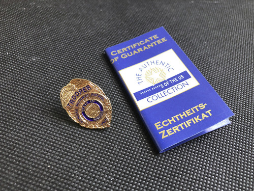 Mini polizeimarke kansas - polizeimarke,