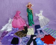 Barbie Klon Konvolut Puppe und Kleidung vintage