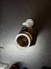 SCHOTT Laborflaschen 100 ml, braun, mit Ausgiessring und  Verschluss – NEU