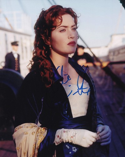 Kate winslet signed autogramm - signed,