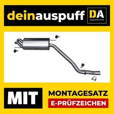 EDELSTAHL Endschalldämpfer