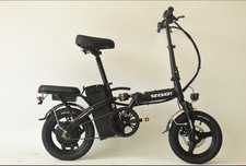 Neuest 14 Zoll E Bike Pedelec Cityräder Elektrofahrrad 5OOW 48V 10.4Ah Klapprad