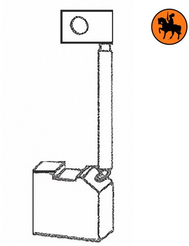 Kohlebürsten fenwick 8100867 - kohlebürsten,