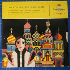 Don Kosaken Chor Serge Jaroff Deutsche Grammophon LP2612