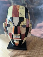 seltene Mexikanische Azteken Maya Toten Maske