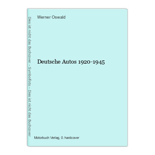 Deutsche autos 1920 1945 - deutsche, 1920-1945