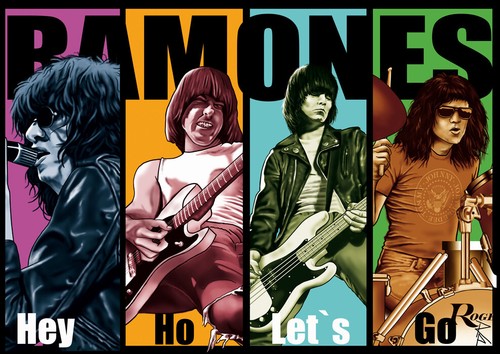 Dina2 poster the ramones - poster, dee
