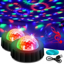 Mini LED Diskokugel Disco Lichteffekt RGB Bühnenbeleuchtung Party Spiegelkugel