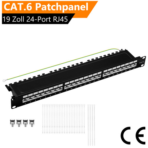 Patchpanel port cat6 lsa - 24,