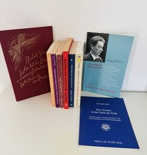 STEINER RUDOLF - Konvolut 9 Bücher von Rudolf Steiner und über RS --Wkonv