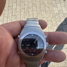 BMW Motorsport Racing Car Accessory Digital Alarm Swiss Made Chronograph Watch