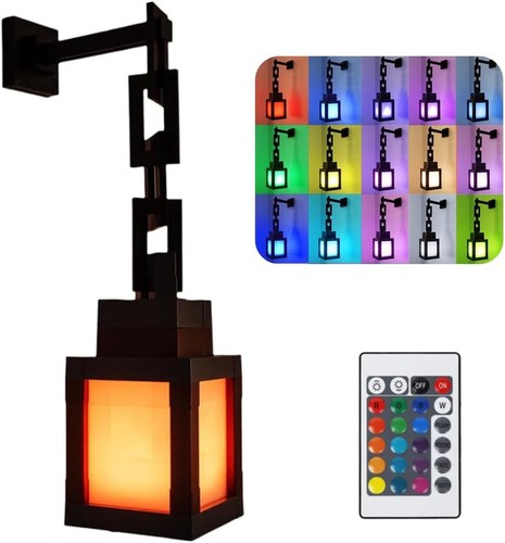 Farben wandlampe led fackel - 16,