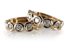 Creolen 12 Brillanten insg