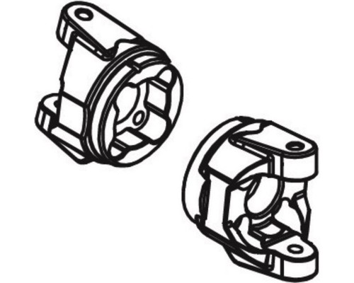 Absima caster block set - caster,