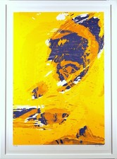 Bernd Zimmer grosser Farbholzschnitt handsigniert u. nummeriert