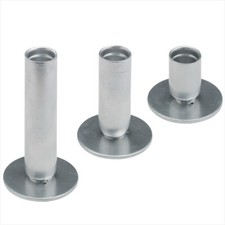 2x Kerzenhalter Silber