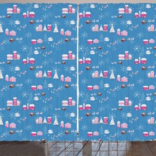 Weihnachten Rustikale Gardine