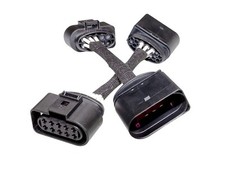 Adapter Umrüstung Xenon auf Halogen Scheinwerfer Kabel passend für Golf Plus 5