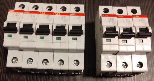 Abb leitungsschutzschalter - 8x,